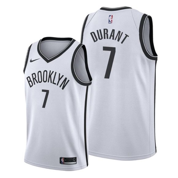 kevin durant white jersey